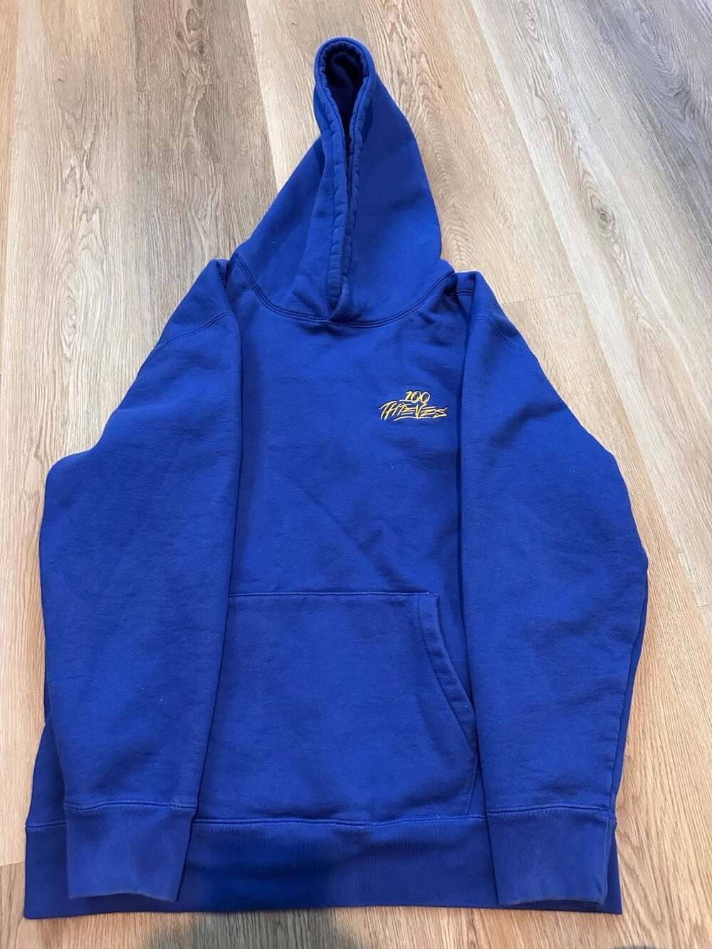 100 Thieves Honor Pullover Hoodie Royal Blue
